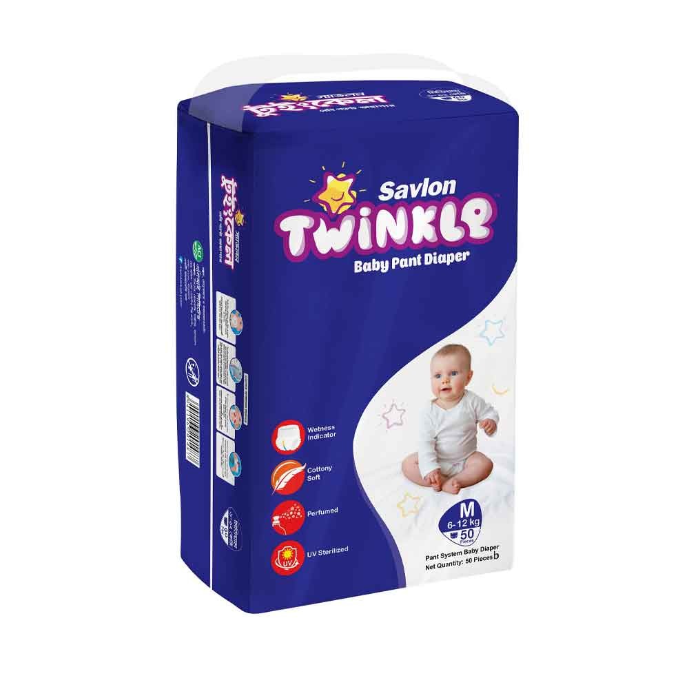 savlon-twinkle-pant-m-6-12-kg-50-pcs